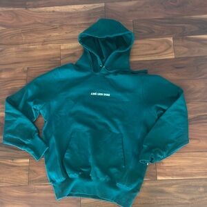 Aimé Leon dore Kanga green hoodie